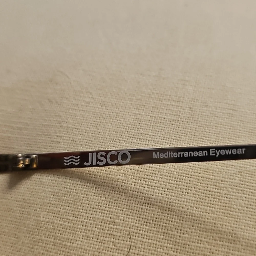 Stylish Black and Gold Women's Glasses‎ By Jisco.